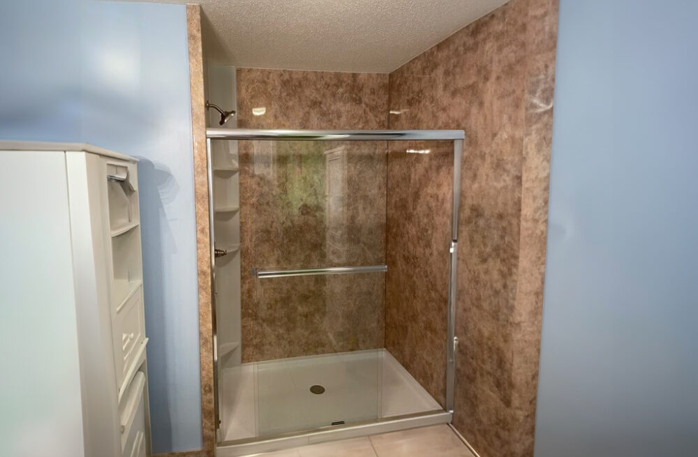 new shower installation in Pickens, South Carolina